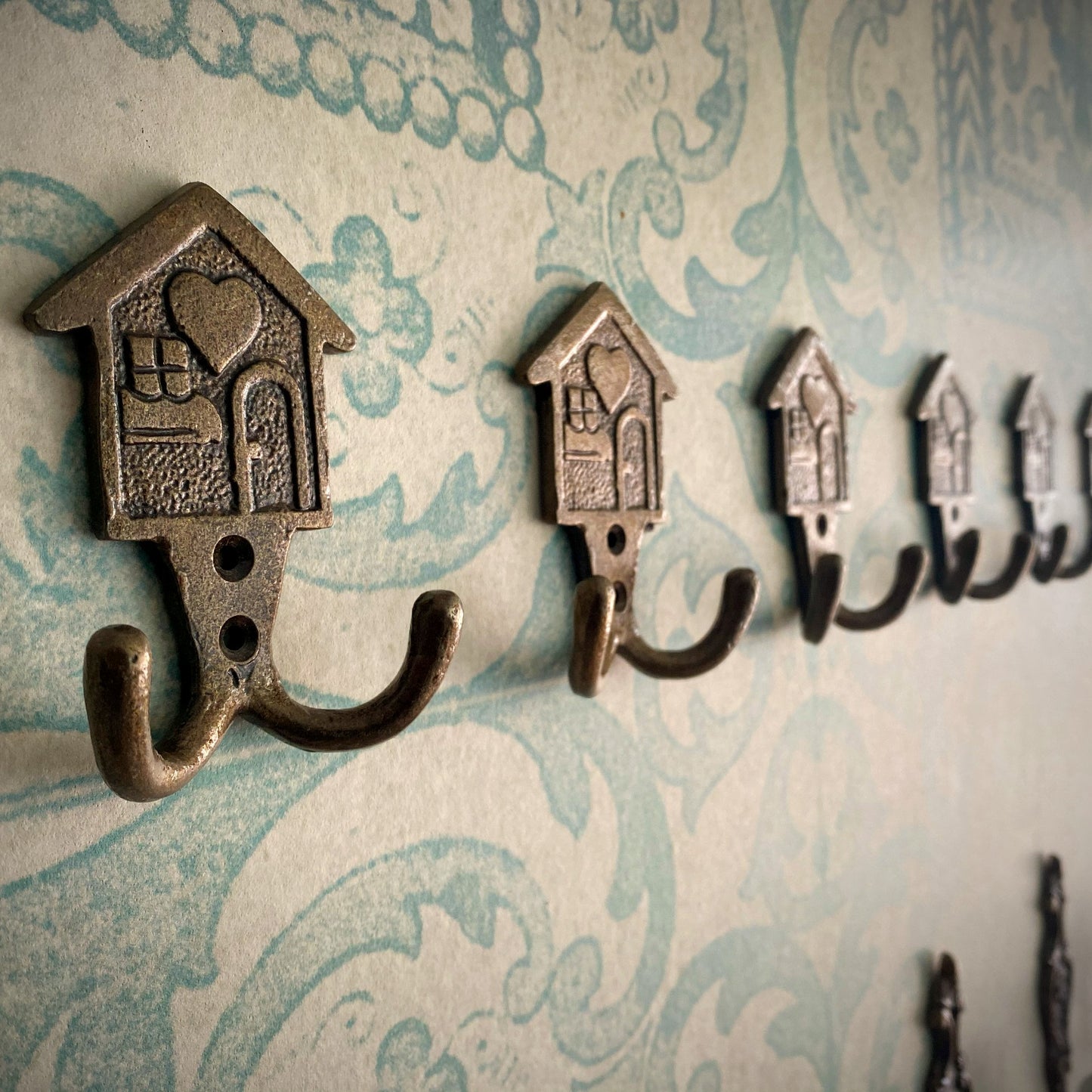 Vintage Wall hook (house motif )