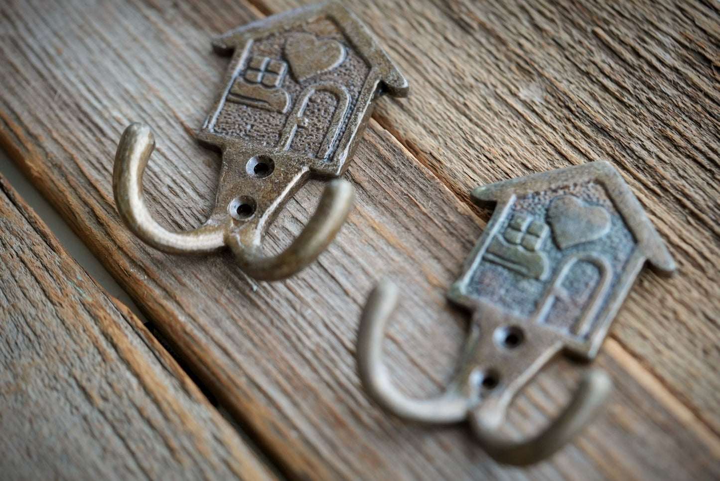 Vintage Wall hook (house motif )