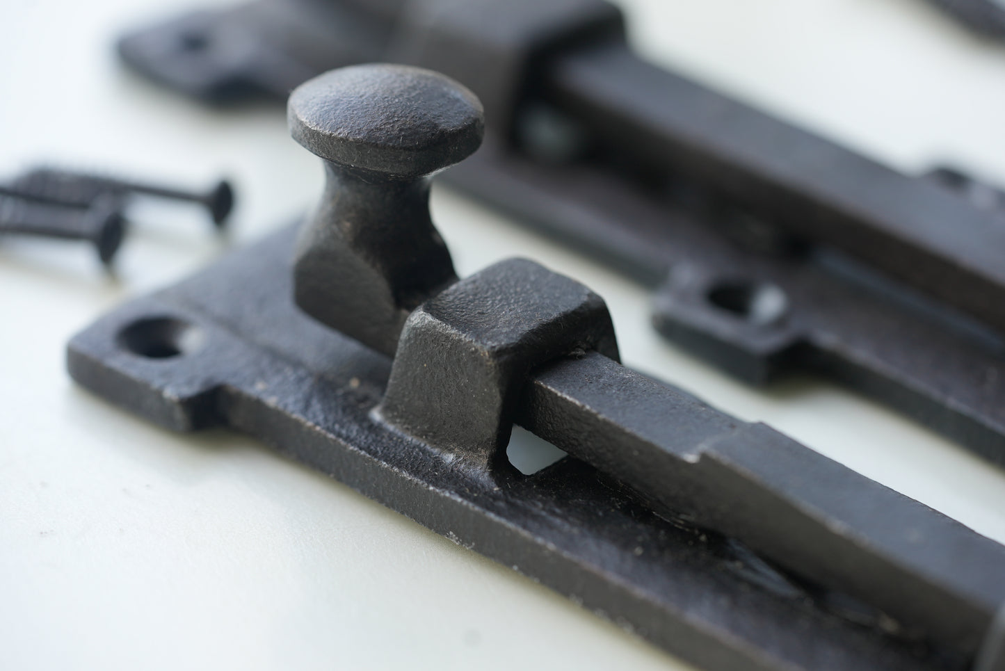 Iron Slide Bolt Door Latch Old Victorian-6.5"