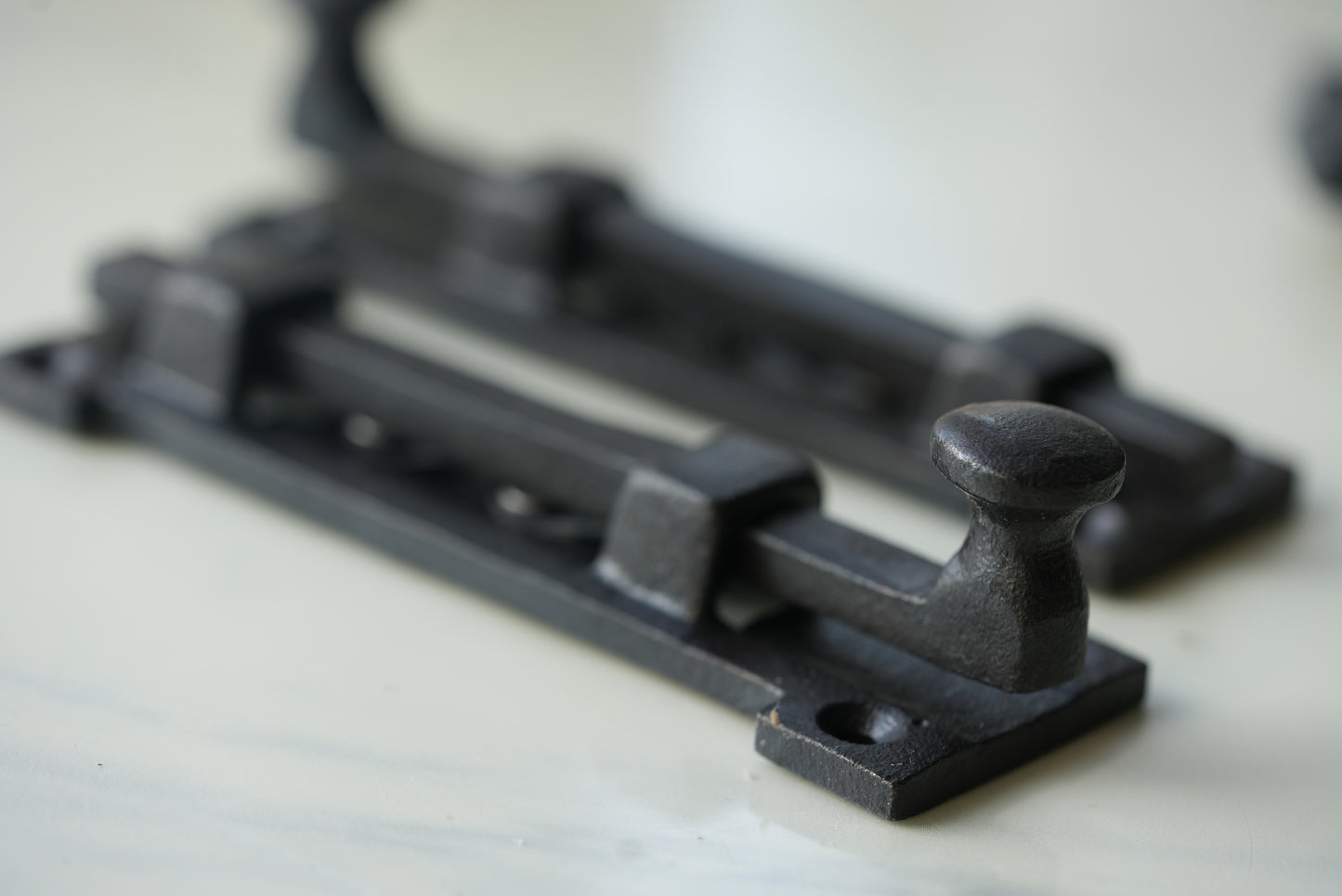 Iron Slide Bolt Door Latch Old Victorian-6.5"