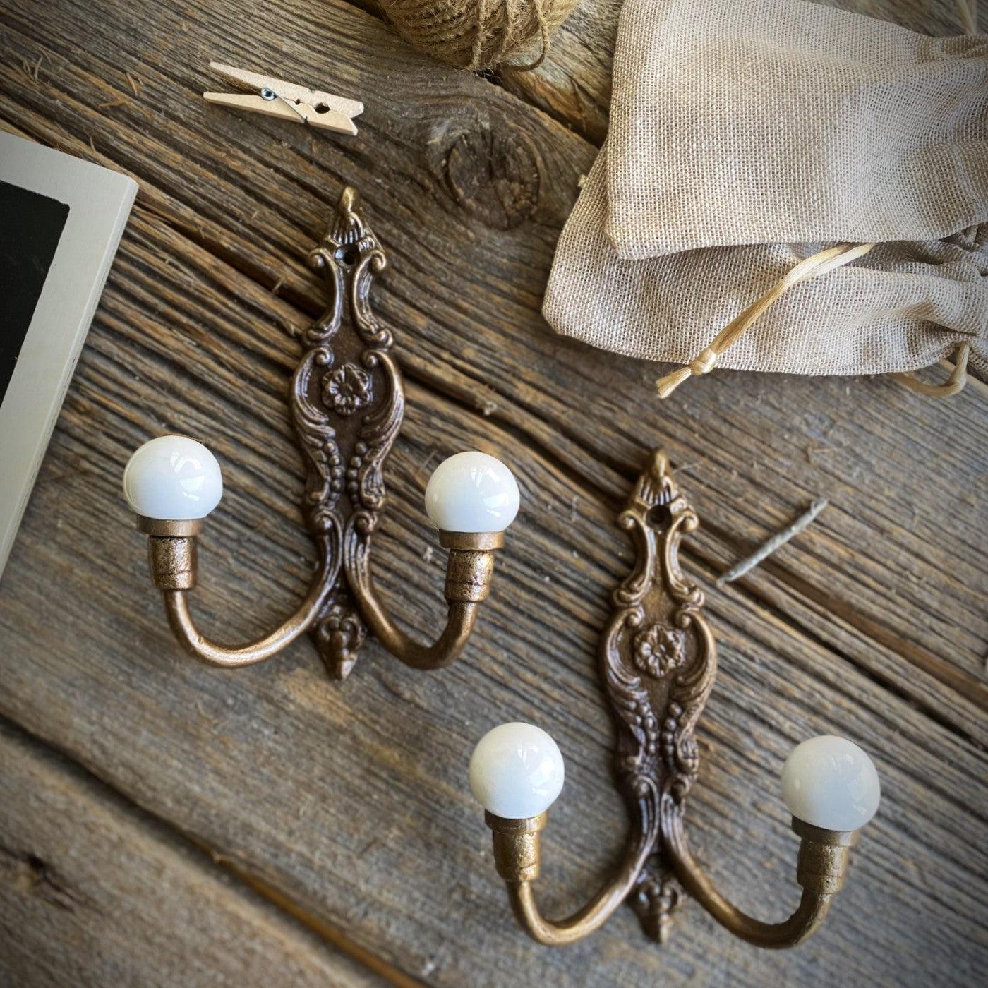 Victorian Style French Coat Hook