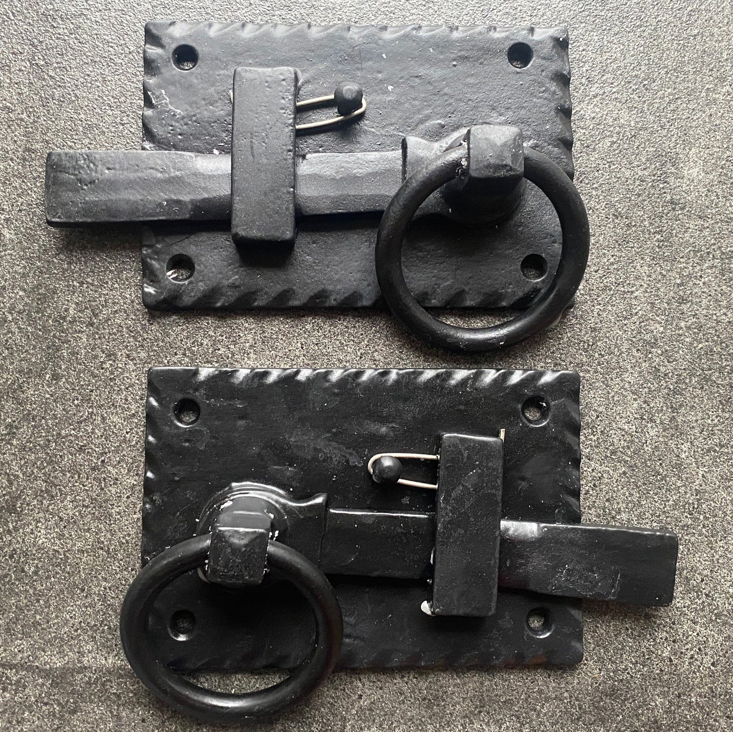 Hand-Forged Cottage Ring Latch