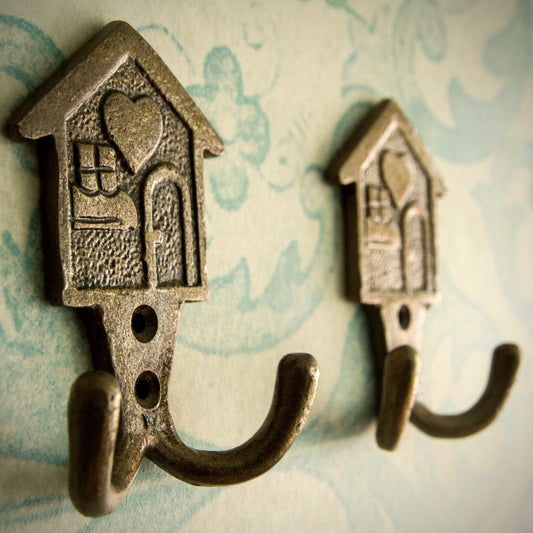 Vintage Wall hook (house motif )